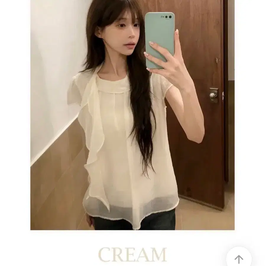쇼퍼랜드 쉬폰 블라우스