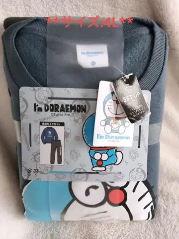 새상품 I'm DORAEMON 룸웨어 상하의 세트 4L