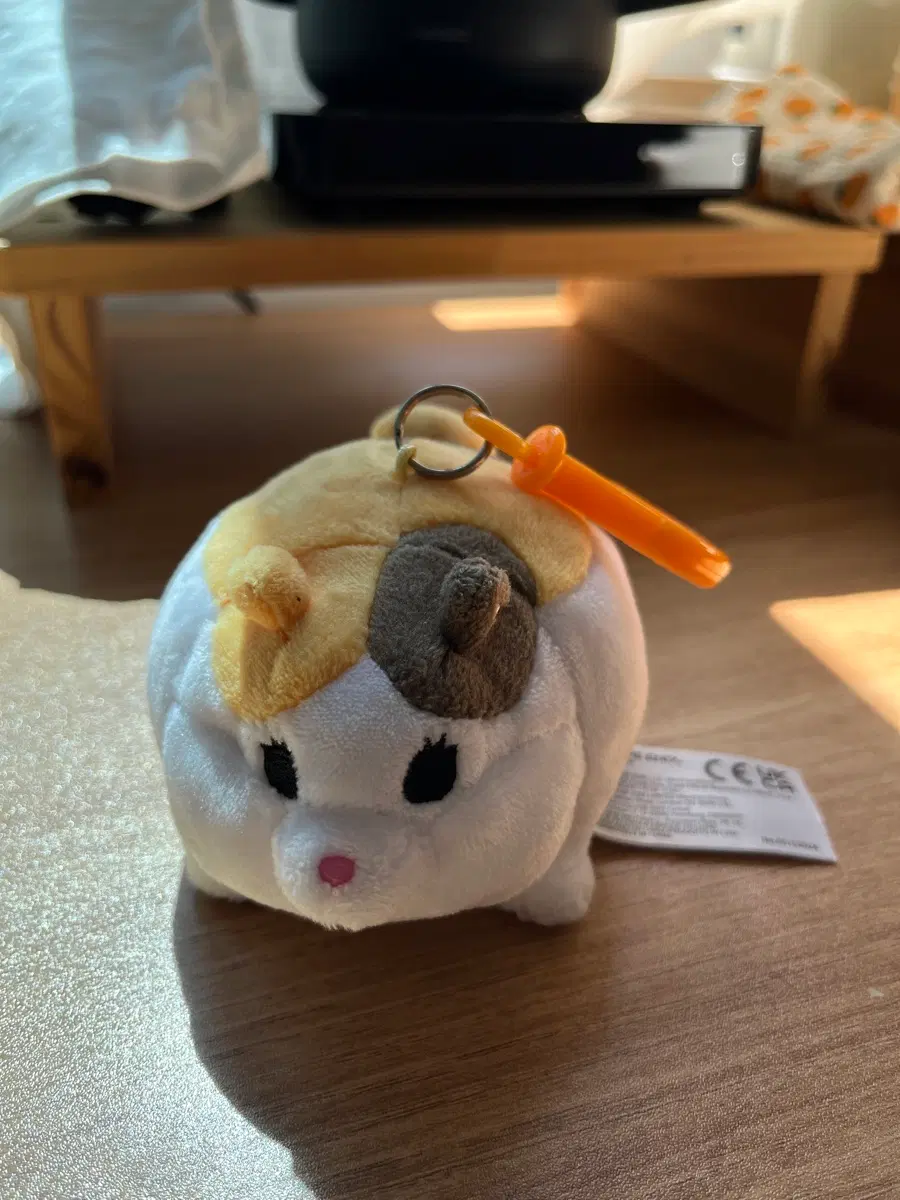 스퀘어에닉스 파이널판타지14 꼬마친구 뚱냥이 인형 키링