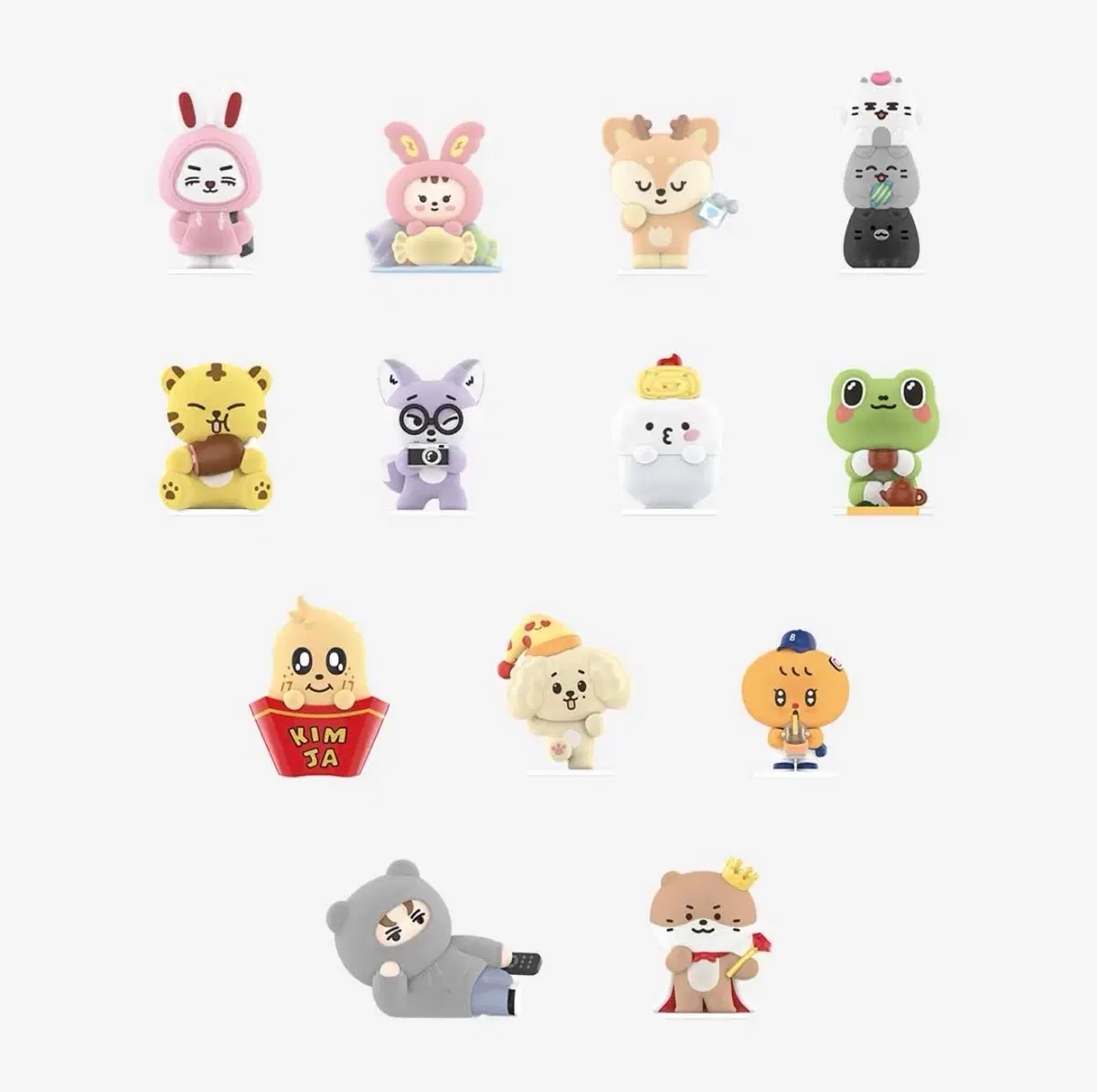 세븐틴 미니틴 팝마트 피규어 분철