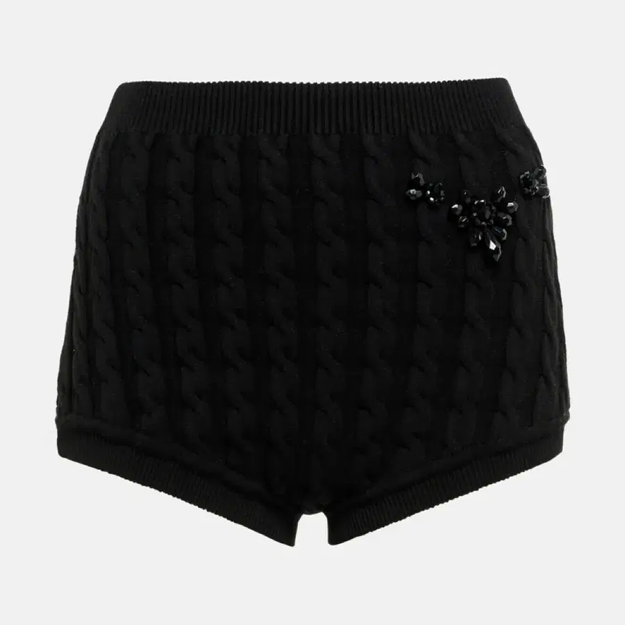 시몬로샤 니트 숏츠 Embellished Shorts