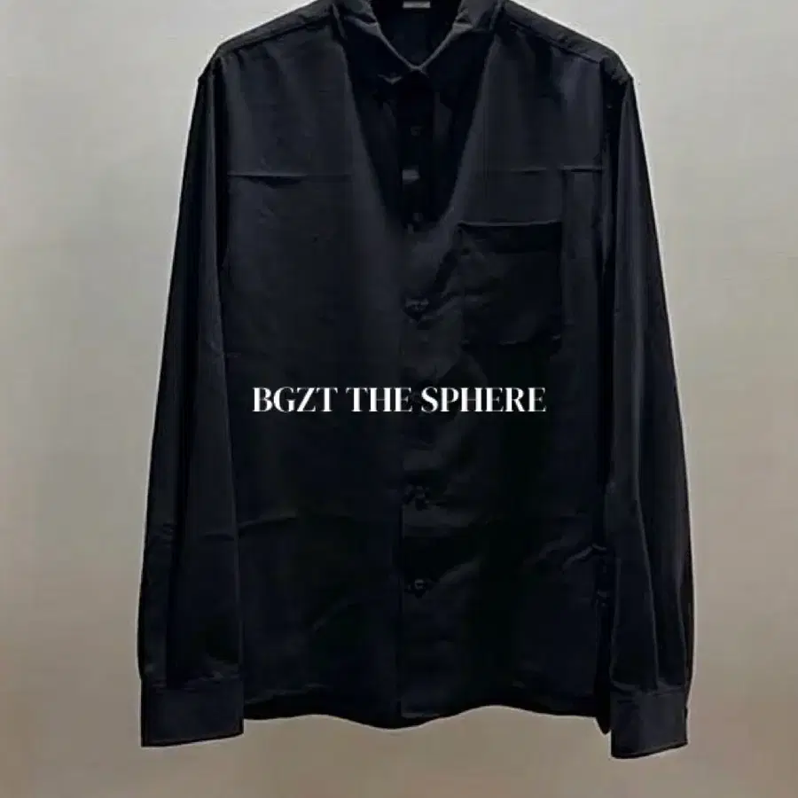 렉토 26FW 클래식 플루이드 셔츠 블랙