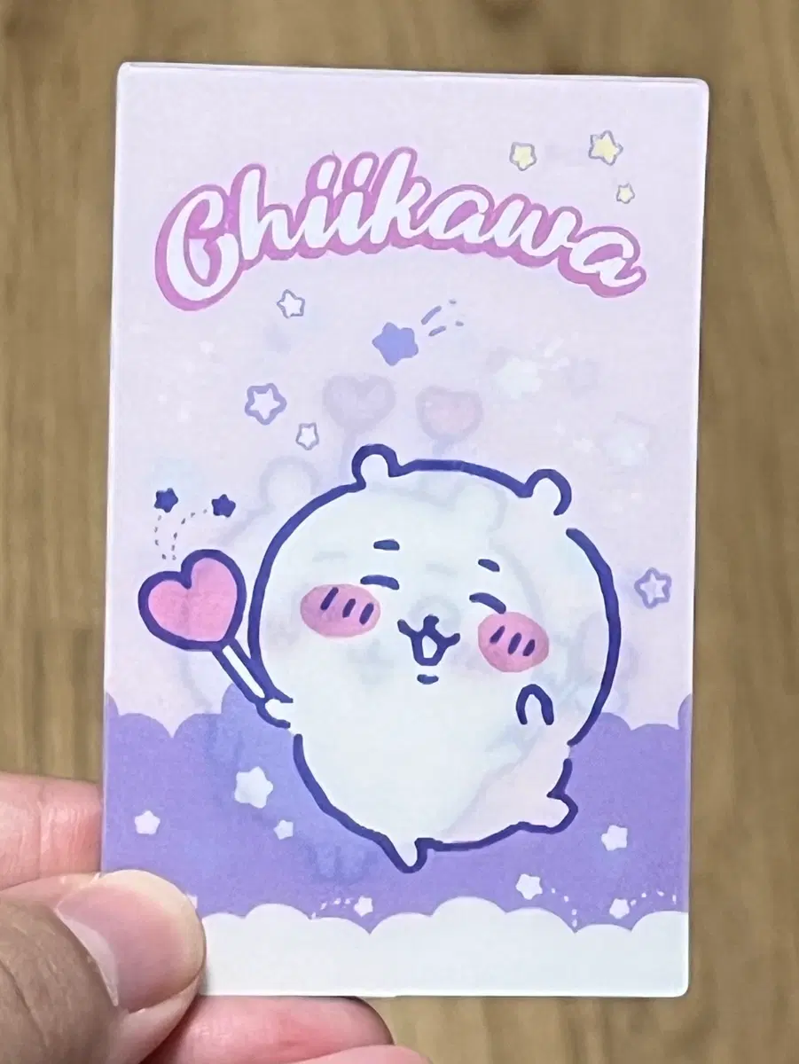 치이카와 렌티큘러 카드