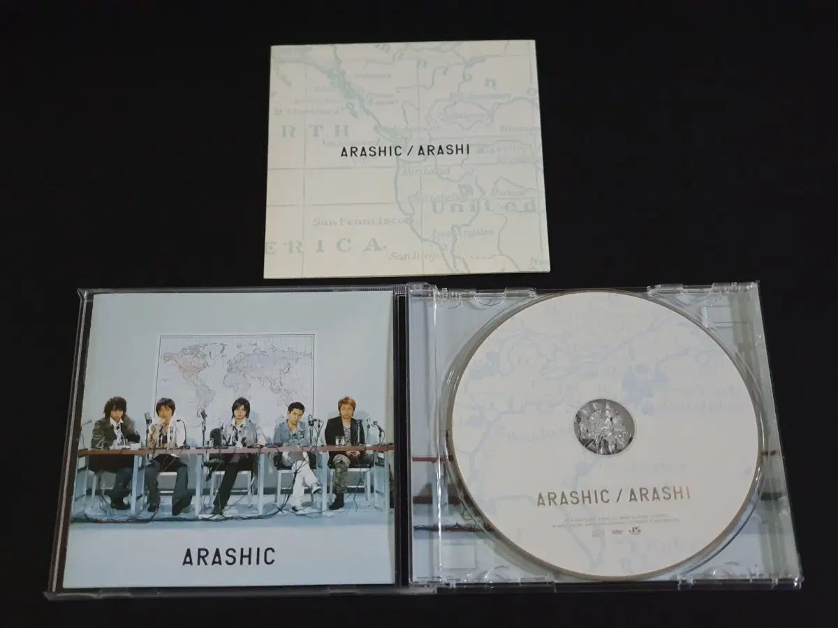 일본 쟈니스 ARASHI 아라시 6집 앨범 ARASHIC 음반