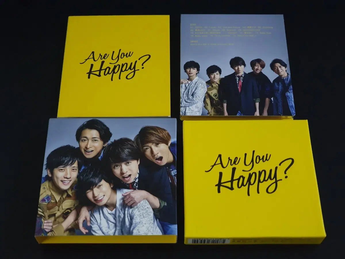 ARASHI 아라시 15집 앨범 Are You Happy (CD+DVD) 한정반