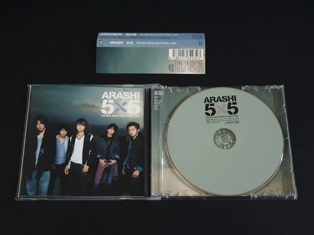 ARASHI 아라시 베스트 앨범 5X5 THE BEST SELECTION 2002 2004 음반