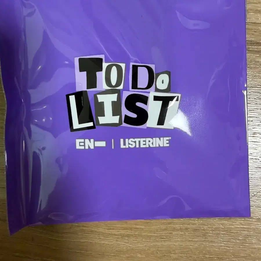 리스테린 엔하이픈 투두리스크 키링