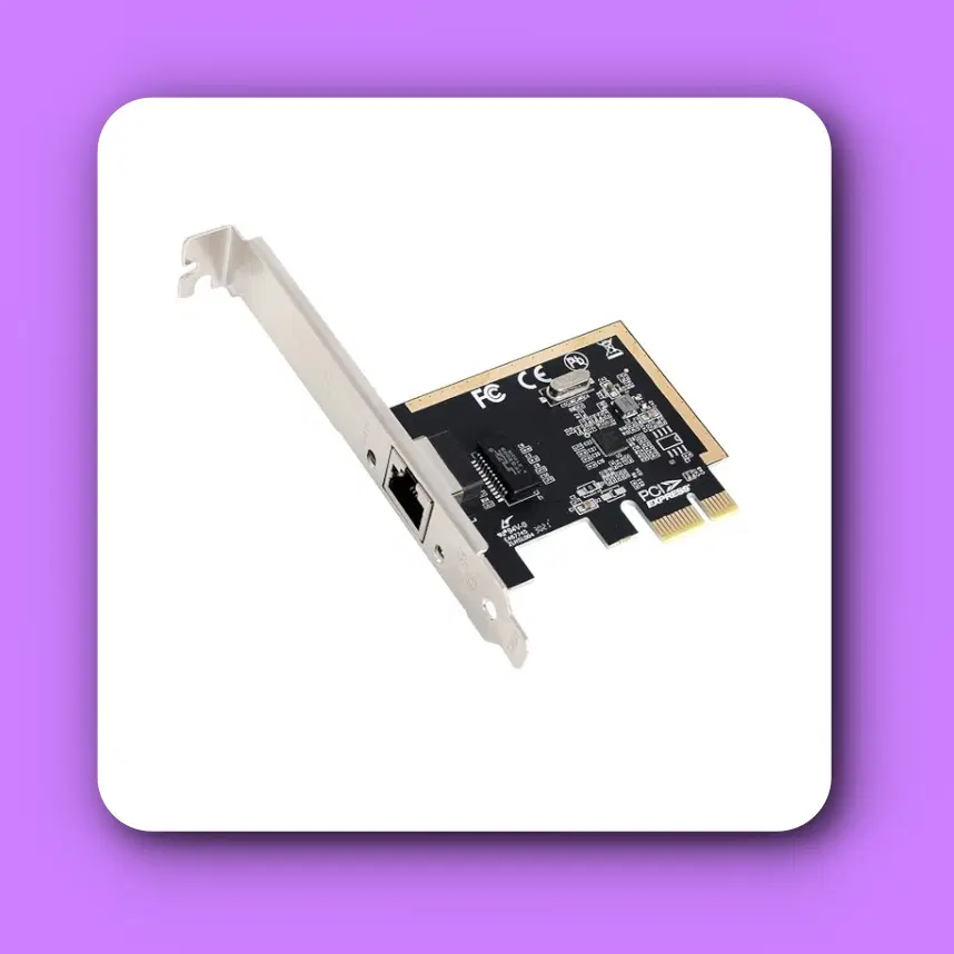 [딜러직판가/새상품]NX 기가비트 유선랜 카드 PCI-E 1000Mbps 1포트