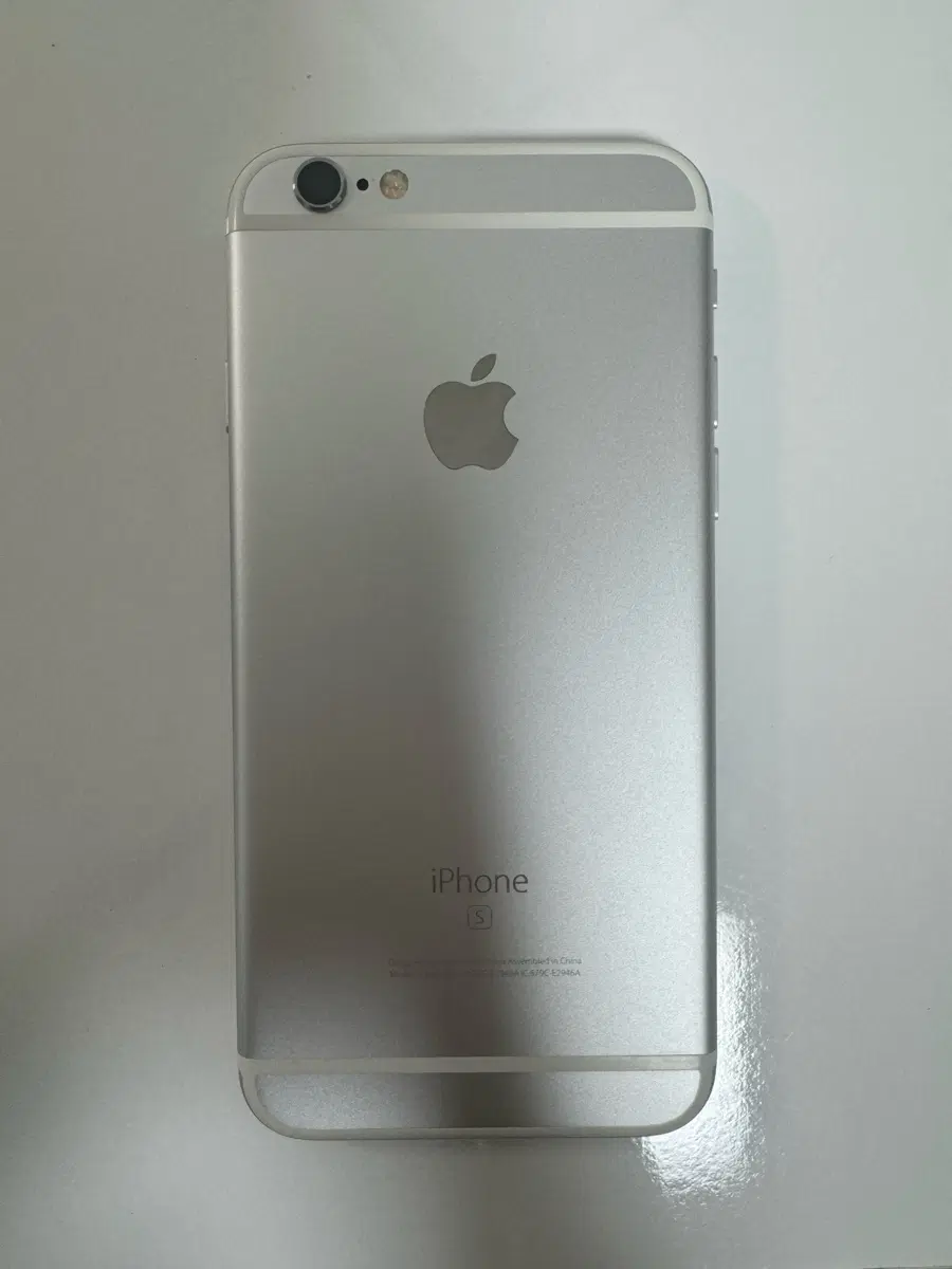 아이폰 6s 실버 정품 세컨폰 학생용 64GB 감성사진 공기계 배터리100