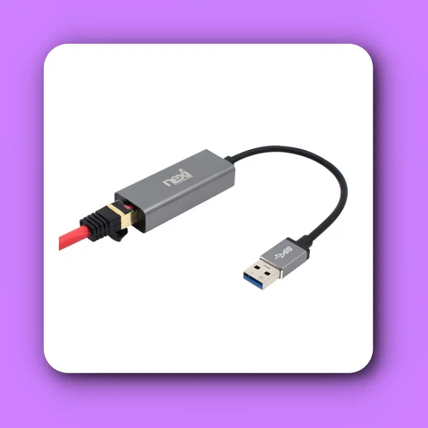 [딜러직판가/새상품]USB3.0 유선랜카드 기가비트 1000Mbps 무전원