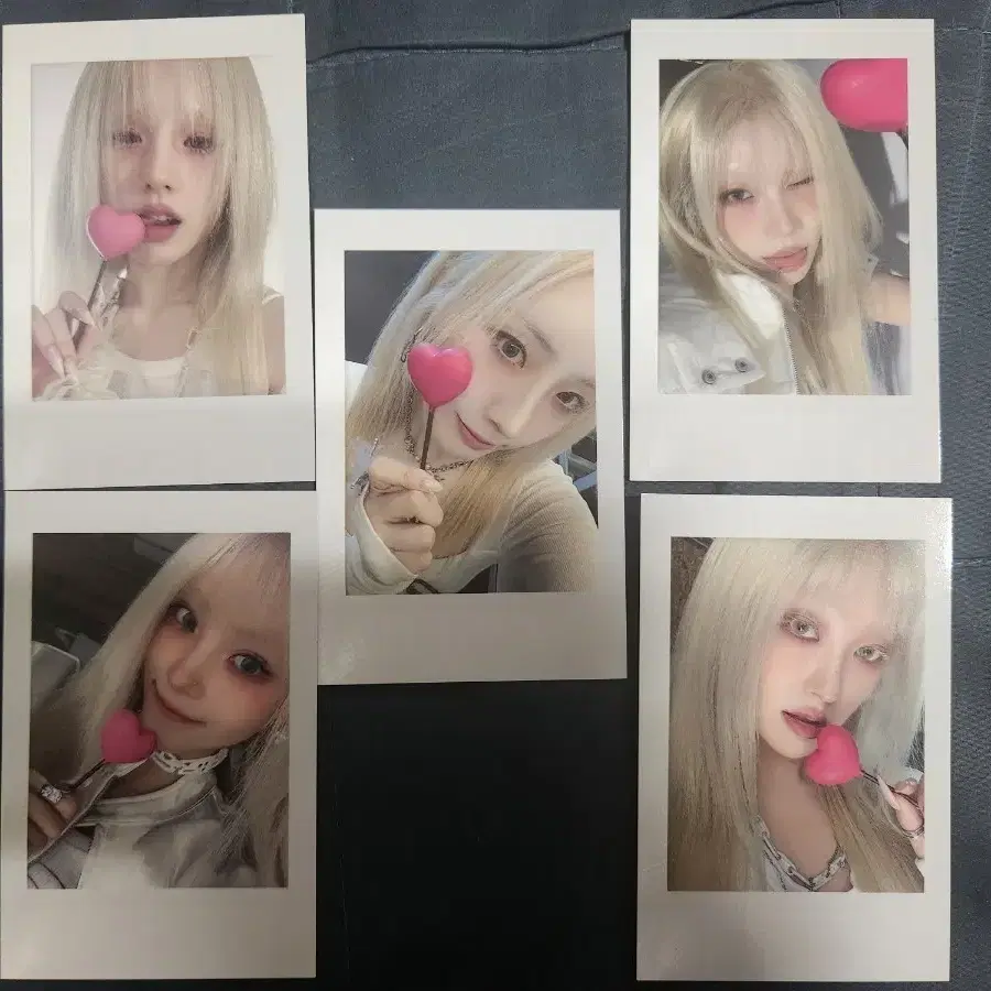 아르테미스 픽셀 메모리 공방포카 5종세트