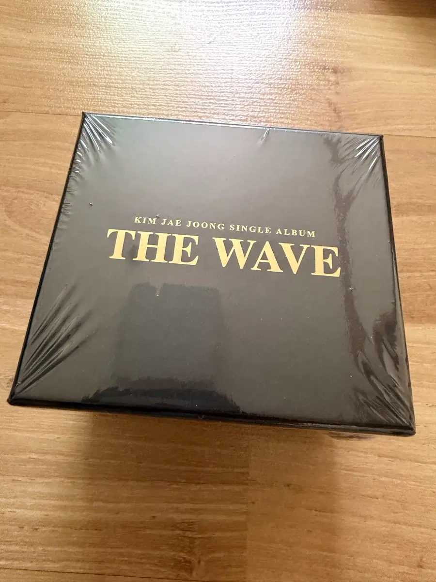 김재중 The wave 앨범 미개봉