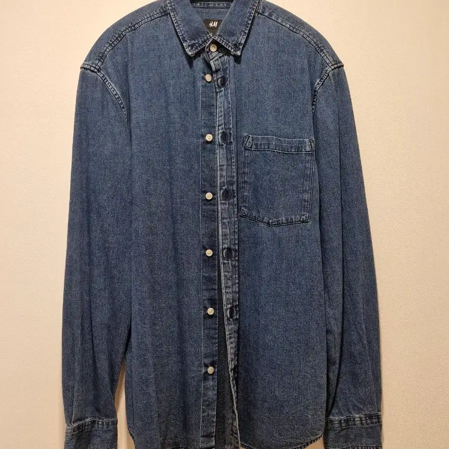 H&M 데님 셔츠 M (95)