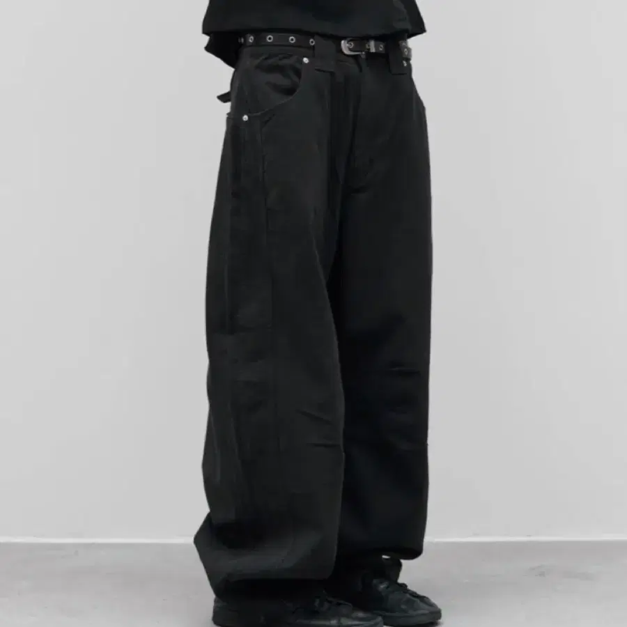 9999아카이브 Technical Curved Jeans