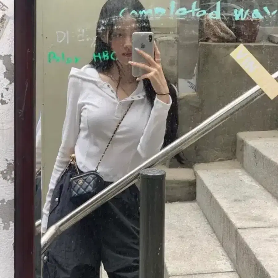 카키포인트 스냅 후드티 Snap Hood Tee