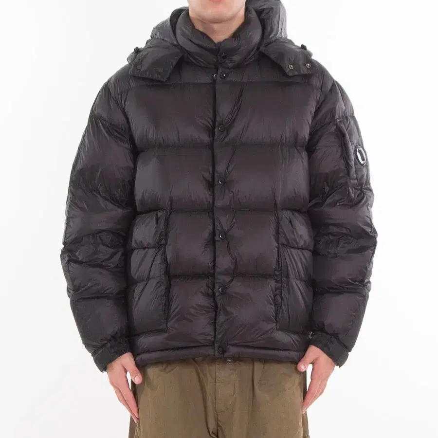 [XXL] CP COMPANY DD 쉘 탈부착 후드 다운 자켓