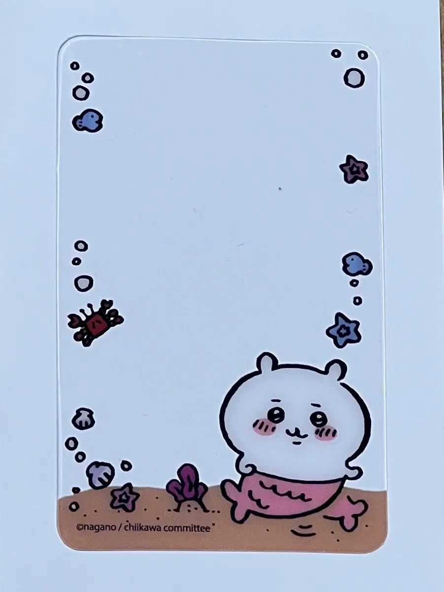 치이카와 클리어카드 투명포카