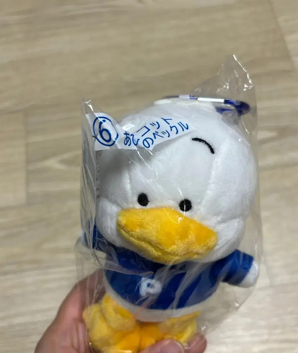 새상품) 산리오 페클 포차코 쿠지 페클 인형 키링 6번