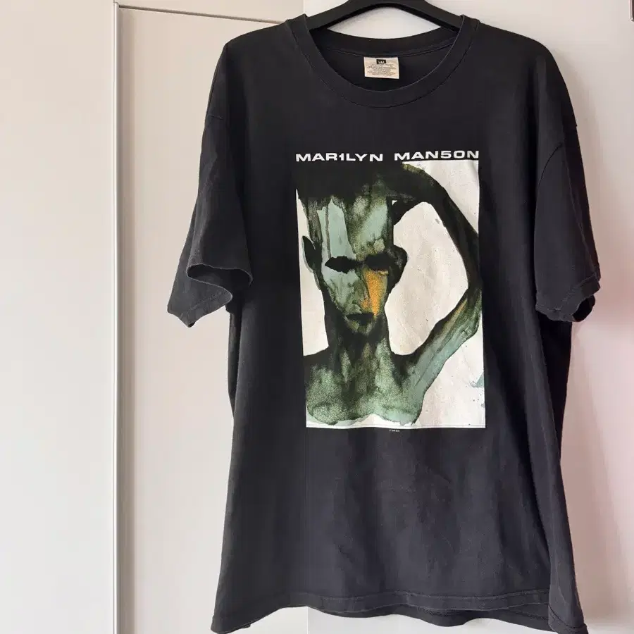 [XL] 90s Manson 마릴린맨슨 Theres A Hole In Our Soul 밴드티