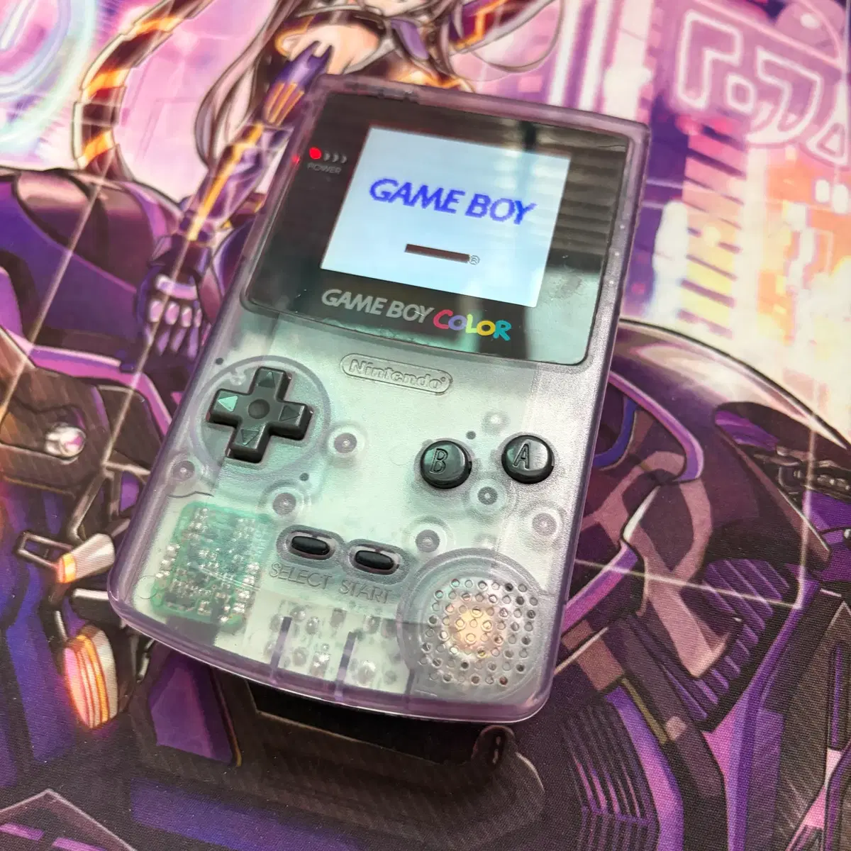 닌텐도 게임보이 컬러 GBC 게임기 백라이트 개선