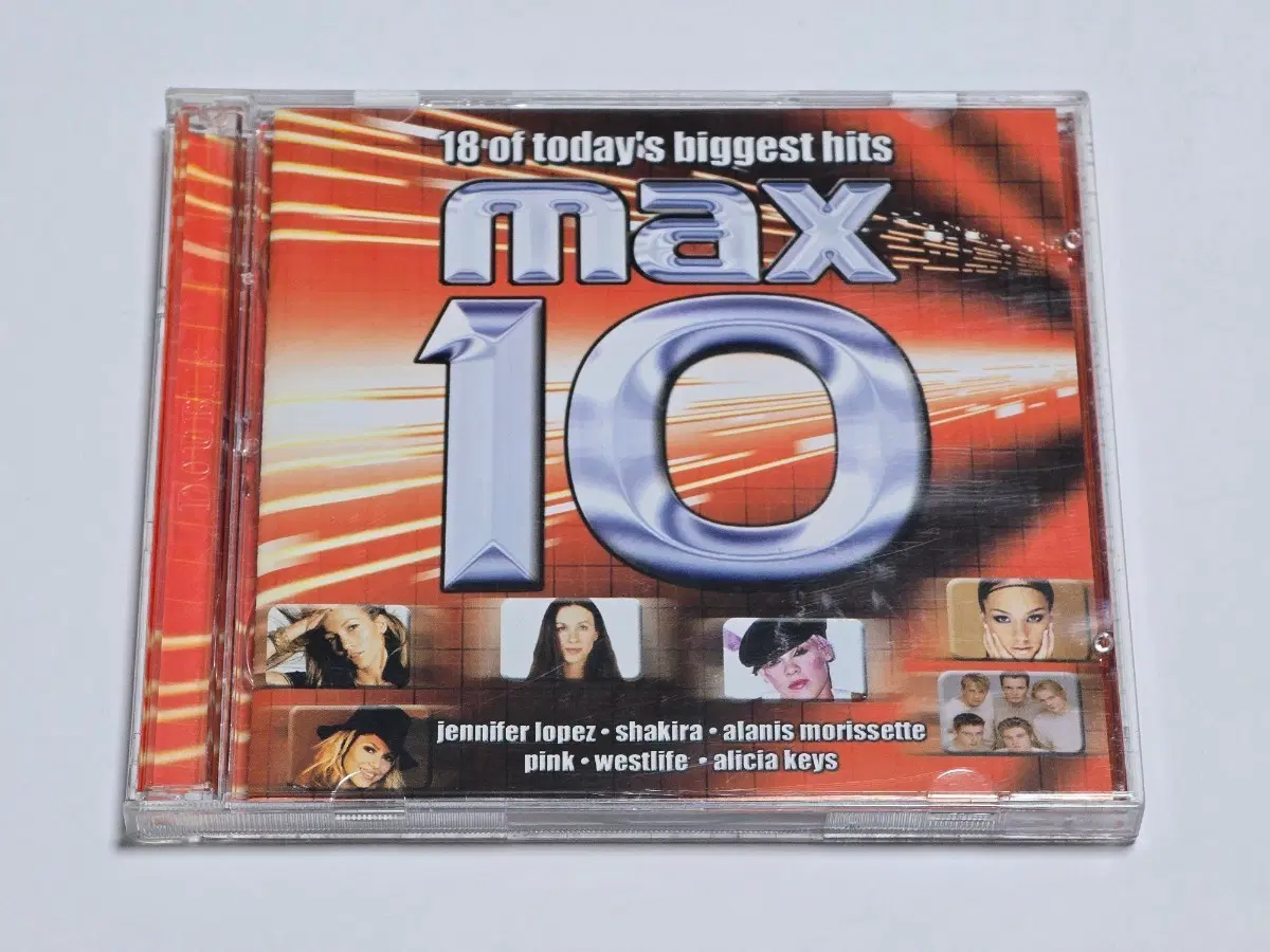 MAX 10 (2002년 팝 옴니버스 / CD+VCD)