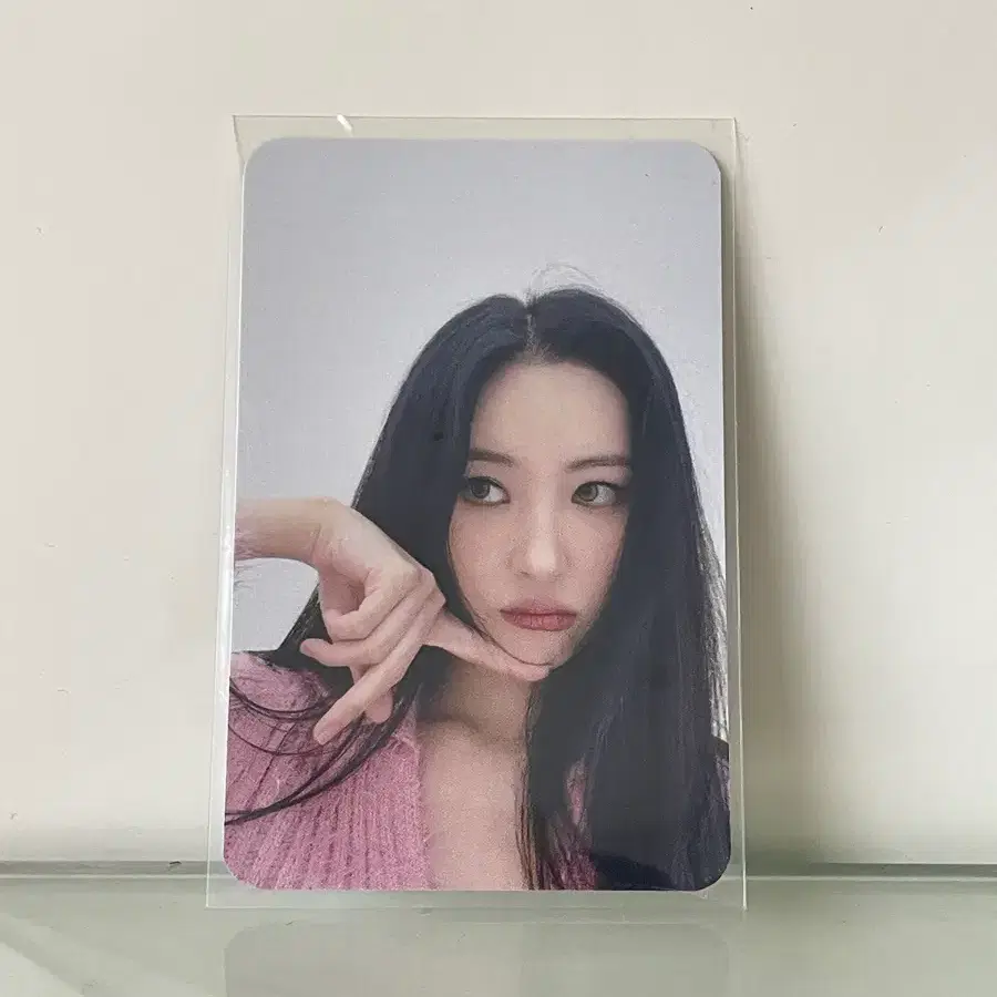 선미 SUNMI 할로윈 파티 싸인 포토카드