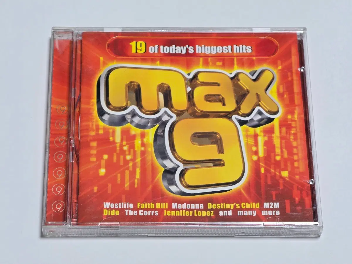 MAX 9 (맥스 9) 팝 컴필레이션 CD