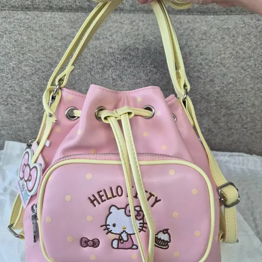 정품) 헬로키티 복조리백 새제품 2종