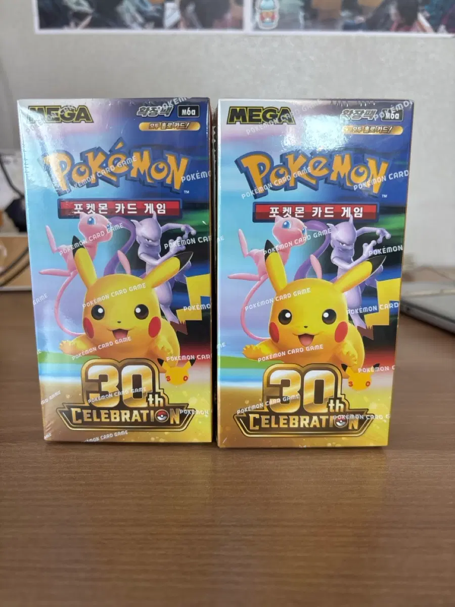 포켓몬 30주년 기념 카드