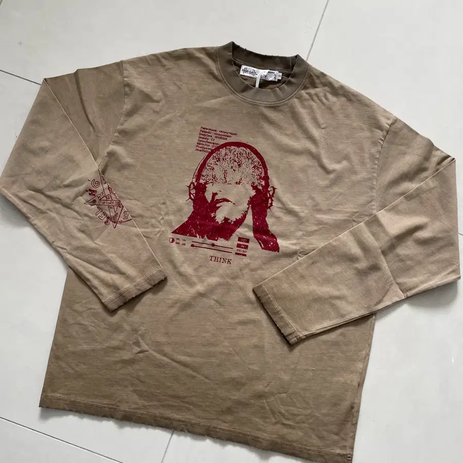 HIGH GATE 하이 게이트 thought fade l/s tee