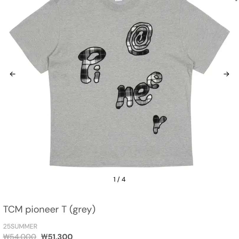더콜디스트모먼트 TCM pioneer T (grey) M