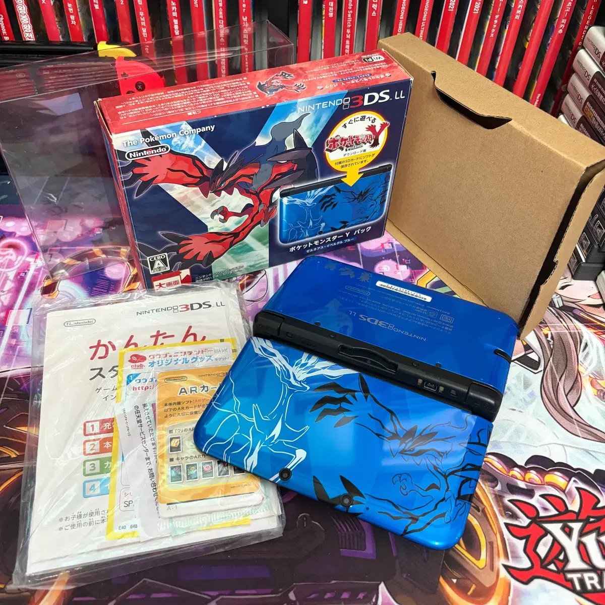 닌텐도 3DS XL 포켓몬스터Y 에디션 게임기 풀박스