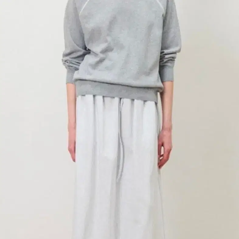 문달 sasha 스커트 (멜란지그레이)