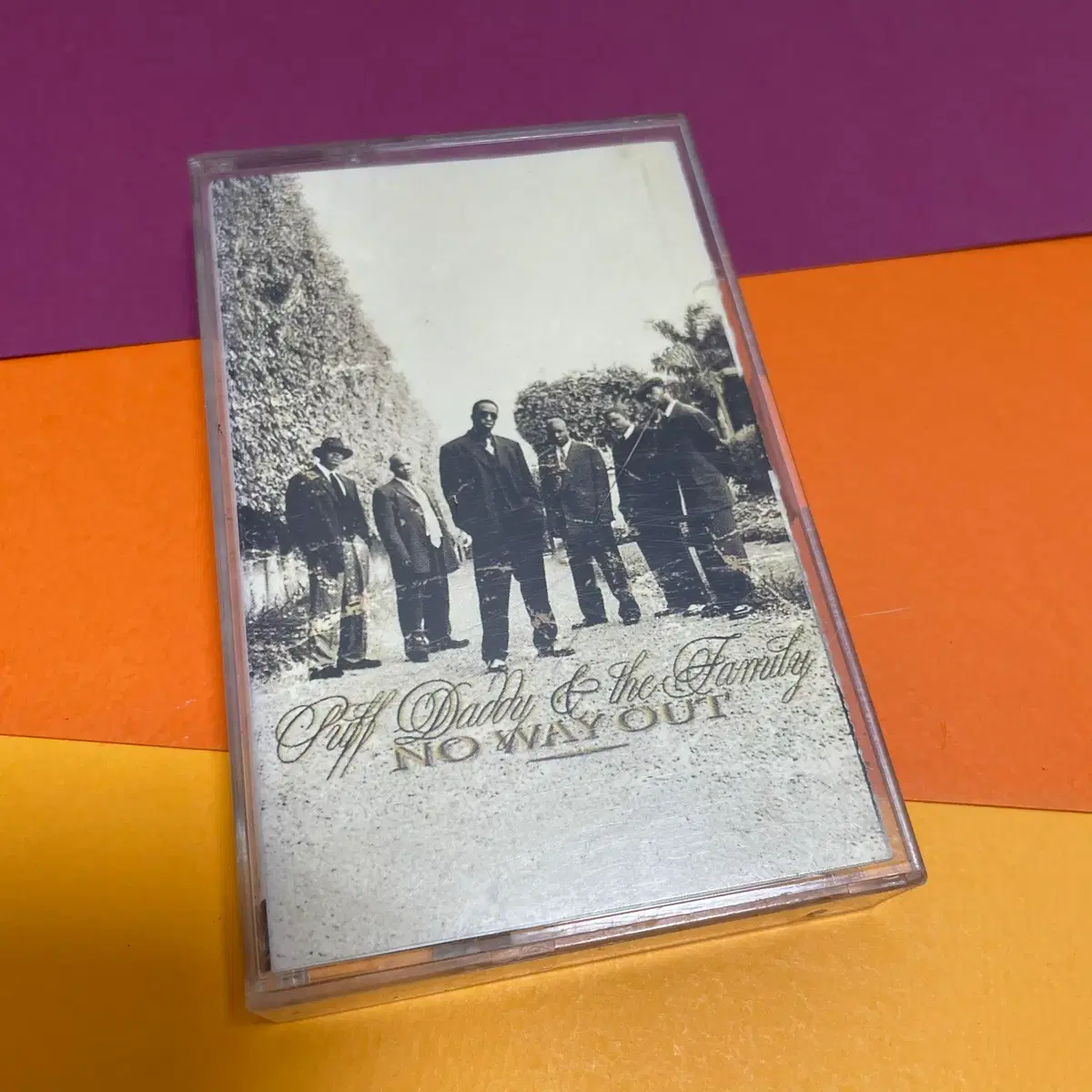 [중고음반/TAPE] 외힙 퍼프 대디 Puff Daddy & The Family - No Way Out 카세트테이프