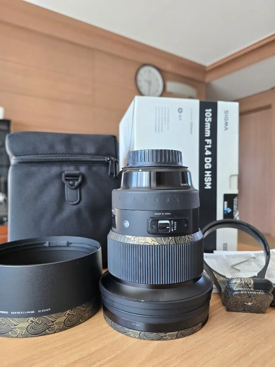 캐논용 시그마 105mm F1.4 DG HSM 렌즈