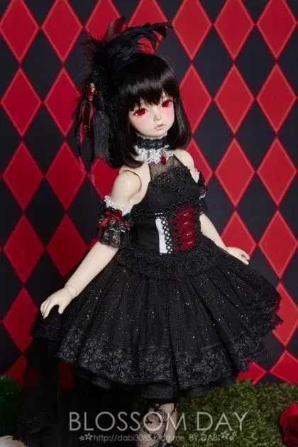 bjd 블라썸데이 하트여왕 의상(SD9 사이즈)