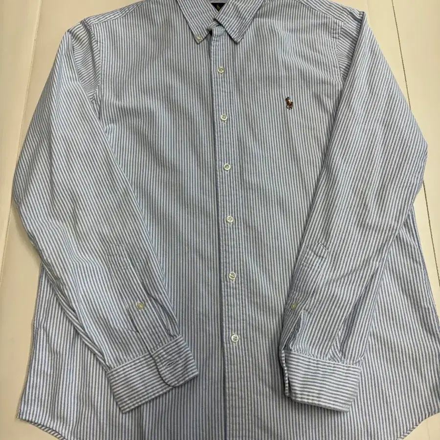 (상태SS) 폴로 옥스포드 매장판 스트라이프 데일리셔츠100-105