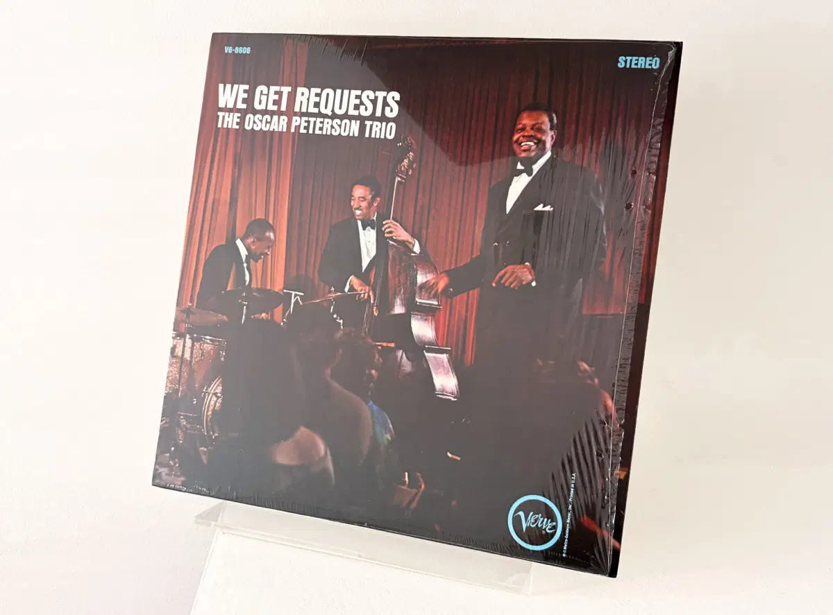 US 재즈명반 오스카 피터슨 트리오 LP 레코드 Oscar Peterson We Get Requests 레이브라운