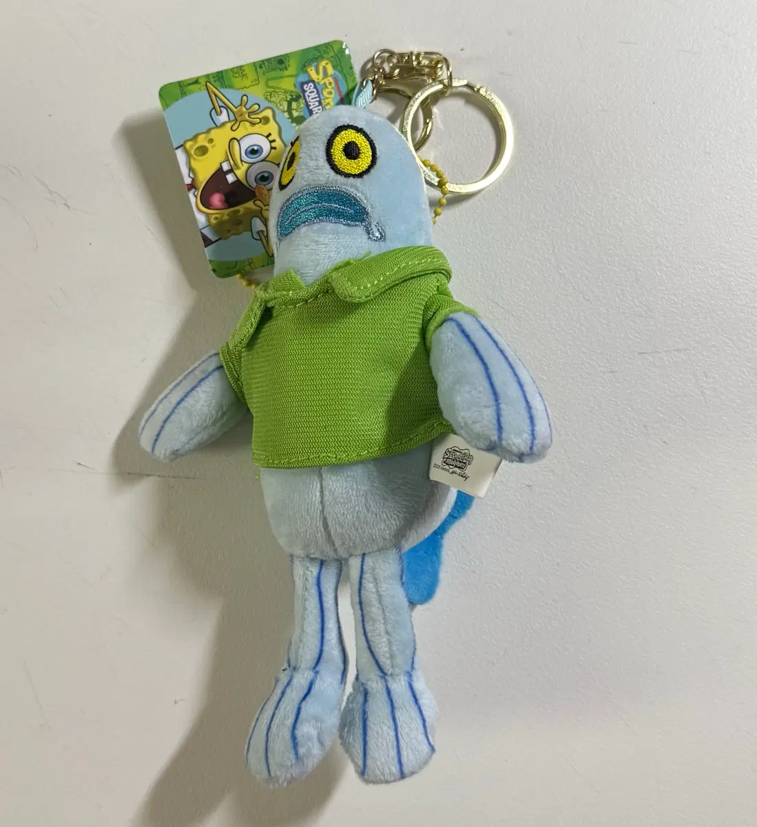스폰지밥 비키니시티 주민 인형 키링