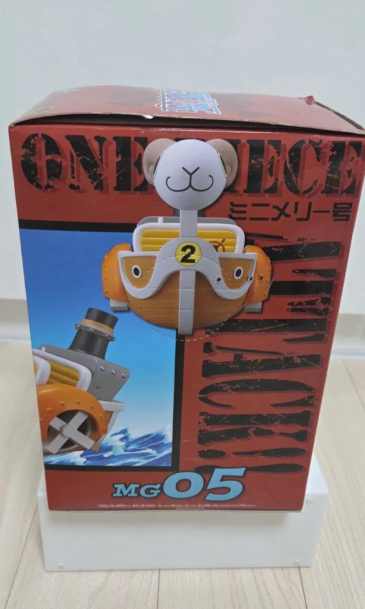 개봉품 원피스 밀짚모자 해적선 피규어 MG05