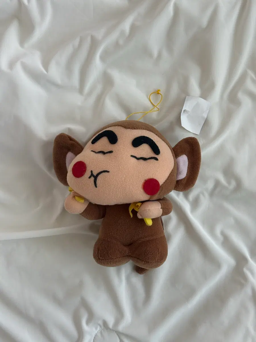 고전 바나나 원숭이 짱구 인형