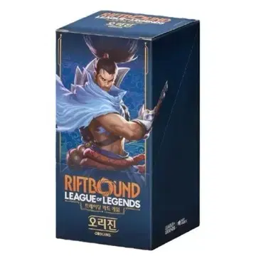 리프트바운드 리그오브레전드 카드게임 오리진 부스터 슬림 1박스 총 120장 슈링크o TCG