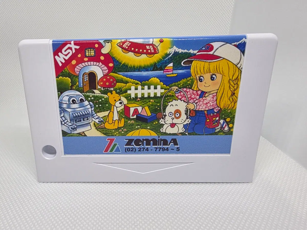 MSX 재믹스 양배추 인형 복각 게임팩