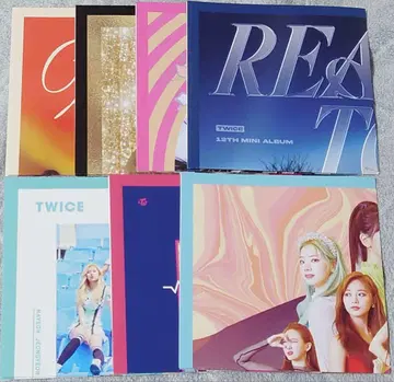 TWICE ALBUM #BEST 2015-2025 접이식 포스터 7장