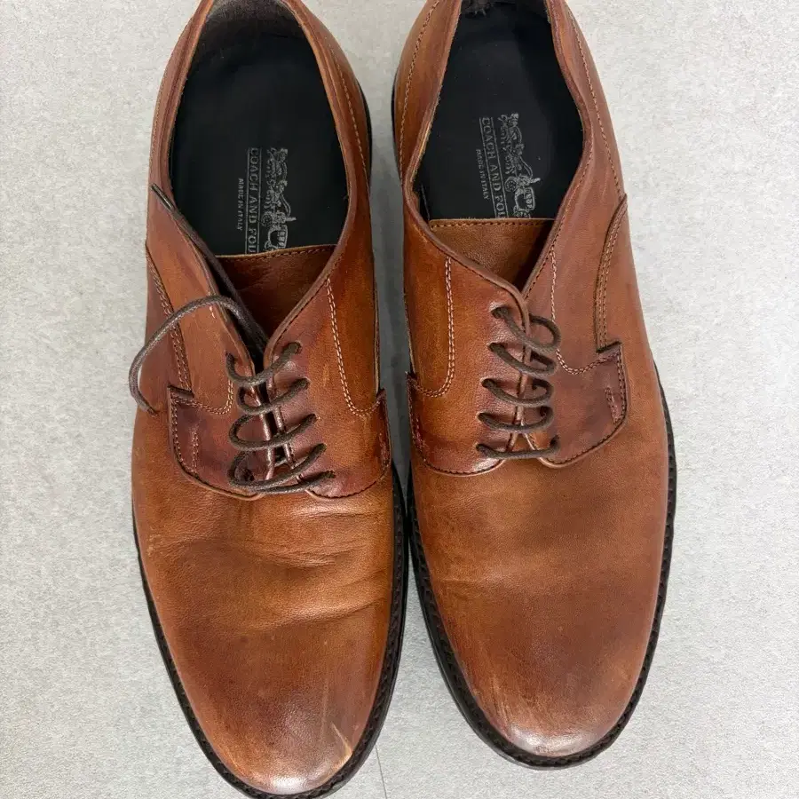 코치 더비슈즈 260