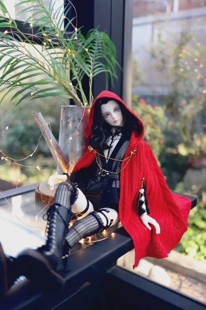 bjd 엘퀸즈 레드라이딩 후드 의상(SD17)