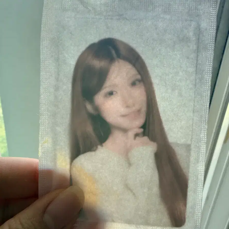 리센느 제나 투명포카