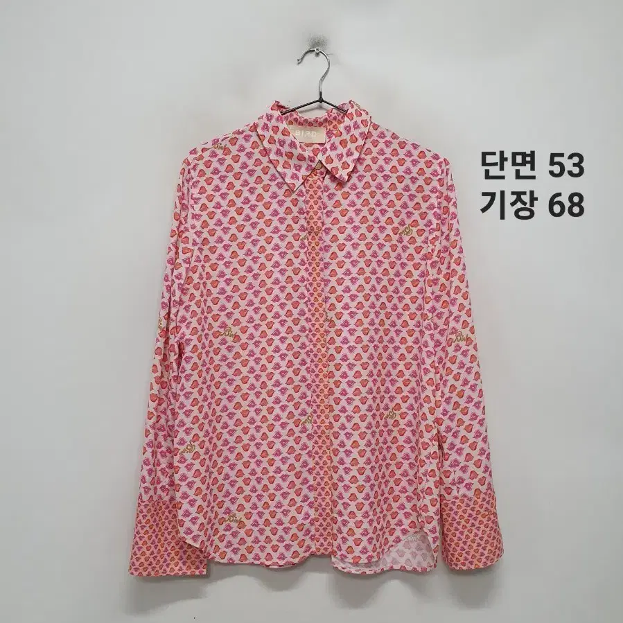 한섬 버드 블라우스