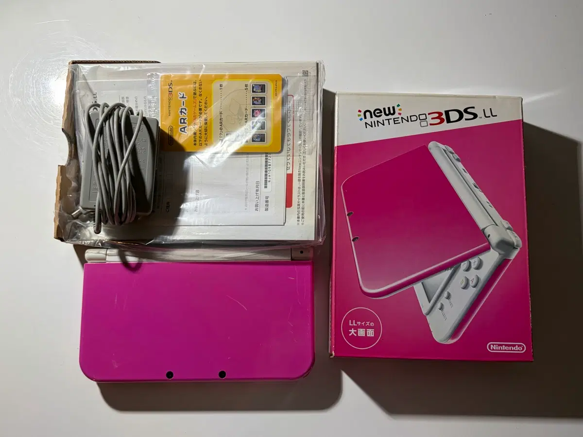 풀박 New 뉴 3DS LL XL 핑크 분홍 일판 일본판 닌텐도 구작다수 삼다수