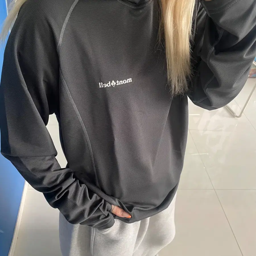 Montbell 몽벨 cool hood shirt